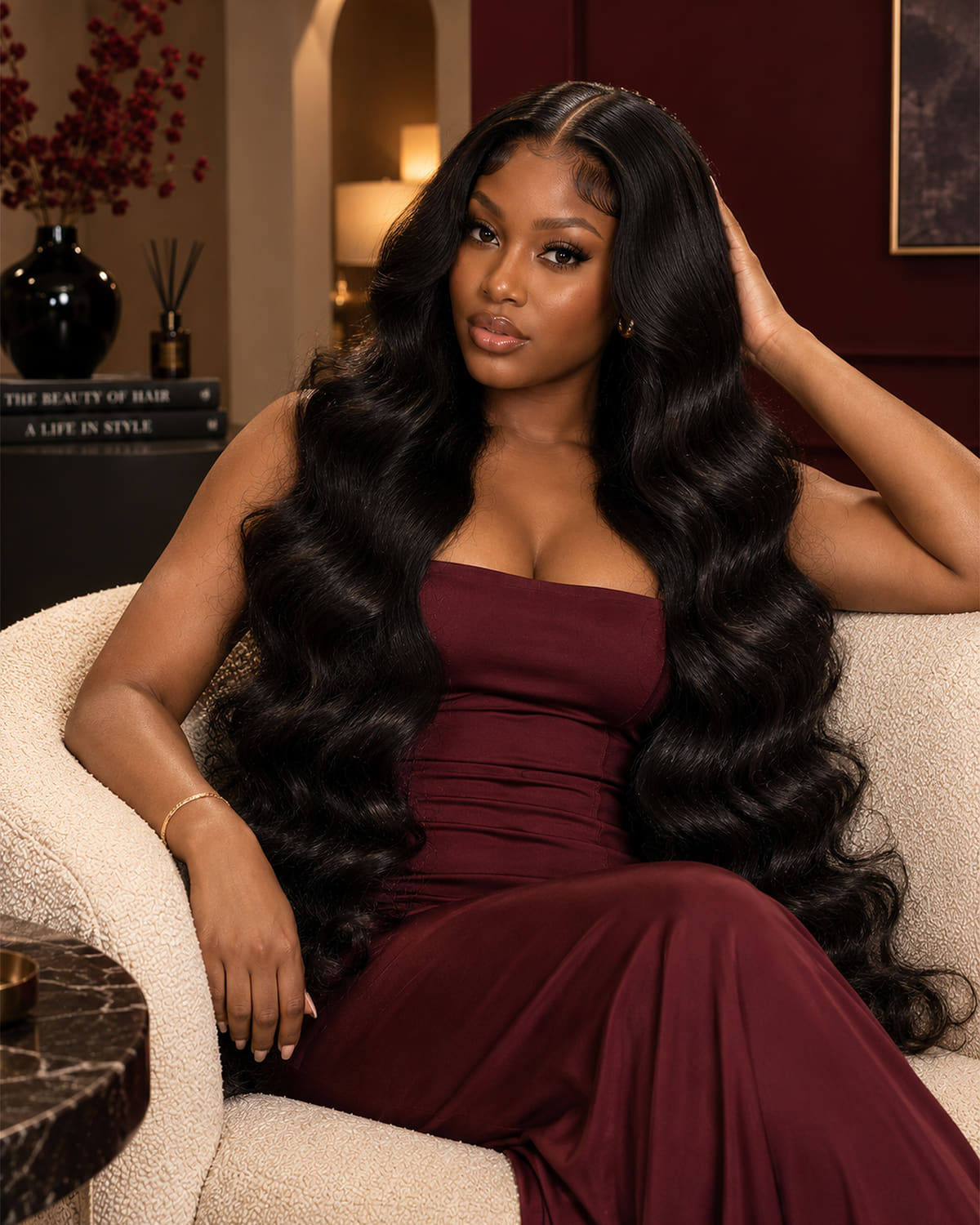 Body Wave hair texture